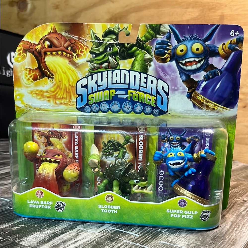 Skylanders SWAP Force Triple Character Pack NWT